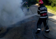 Între localitățile Mirșid și Moigrad, un autoturism a  fost cuprins de flăcări
